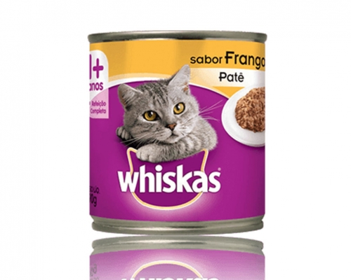 WHISKAS Lata Patê Sabor Frango